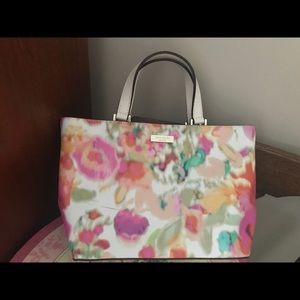 Purse small Kate Spade floral print.
